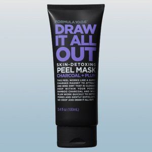 Formula 10.0.6 Draw It All Out Skin Detoxing Charcoal + Plum Peel Mask, 3.4 oz